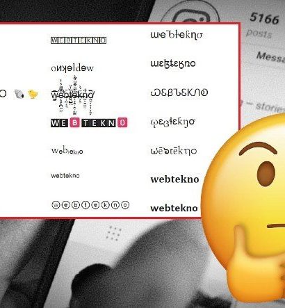 Instagram Biyografisinde Yazı Tipi Değiştirme Nasıl Yapılır?