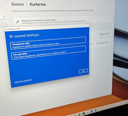 Windows’ta sıfırlama ve yenileme işlemi [Nasıl yapılır?]