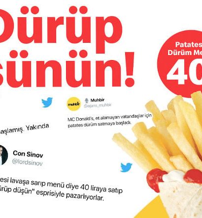 McDonald’s’ın 80 TL’ye ‘Patates Dürüm Menü’ Satmaya Başlamasını Konuşmamız Gerek: İşte Sosyal Medyadan Gelen Tepkiler...