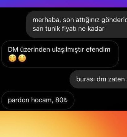 Instagram'daki Butiklerin "DM'den Fiyat Bilgisi Verilmiştir Efendim" Yazmalarının İlginç ama Mantıklı Sebepleri